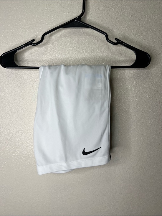 Nike Other - Nike White Men's Athletic Shorts with Black Swoosh